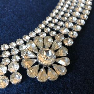Vintage Rhinestone necklace by Weiss